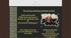 Desktop Screenshot of bardos-frenchbullys.de